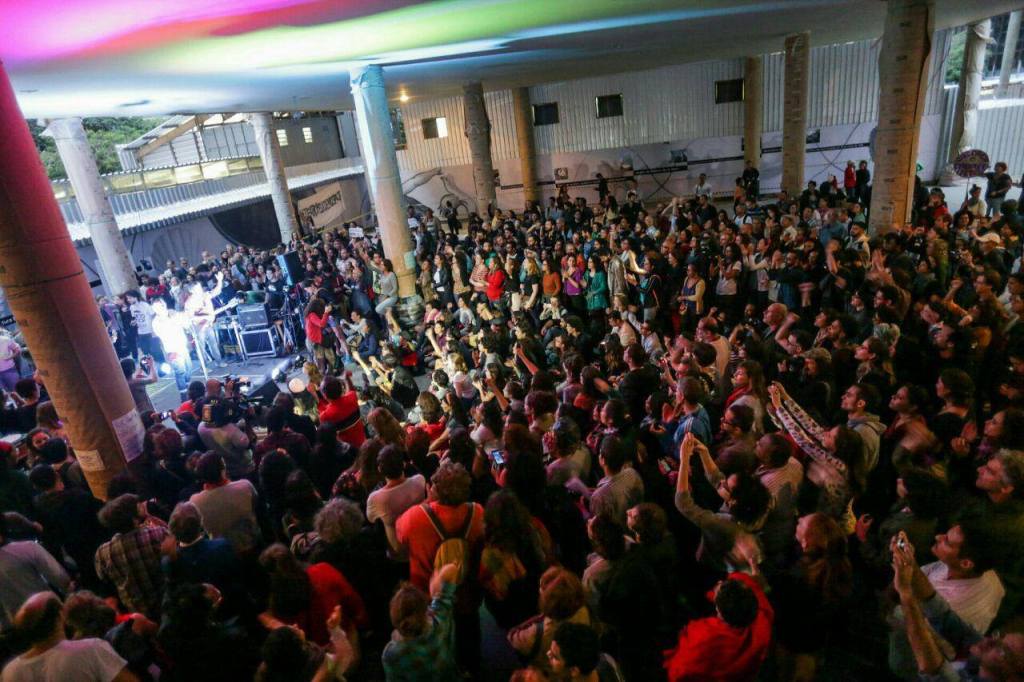 Ocupação no Palácio Capanema. Foto: Mídia Ninja